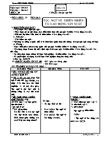 Giáo án Ngữ Văn Lớp 7 - Tiết 77, Bài 18: Tục ngữ về thiên nhiên và lao động sản xuất - Năm học 2013-2014 - Lê Thị Kim Thoa