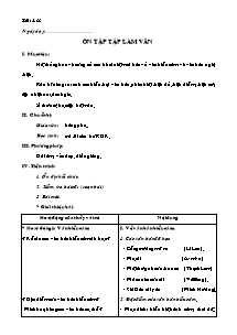 Giáo án Ngữ Văn Lớp 7 - Tuần 33 - Nguyễn Thị Châu