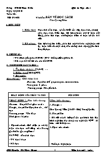 Giáo án Ngữ văn Lớp 9 - Chương trình học kì 2 - Năm học 2011-2012 - Nguyễn Thị Ngọc Chung