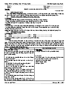 Giáo án Ngữ văn Lớp 9 - Tuần 1 - Năm học 2014-2015 - Nguyễn Long Thạnh