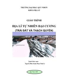 Giáo trình địa lí tự nhiên đại cương - Nguyễn Hữu Xuân