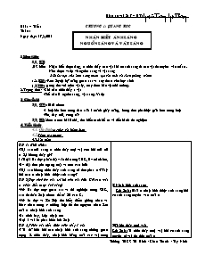 Giáo án Vật Lí Lớp 7 - Chương trình học kì 2 - Năm học 2011-2012 - Nguyễn Trương Ngọc Phượng