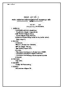 Giáo án Thể dục Khối 6 - Tiết 32: Đội hình đội ngũ; Bài thể dục; chạy bền - Năm học 2012-2013