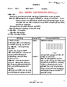 Giáo án Thể dục Lớp 6 - Chương trình cả năm - Năm học 2009-2010 (Chuẩn kiến thức)