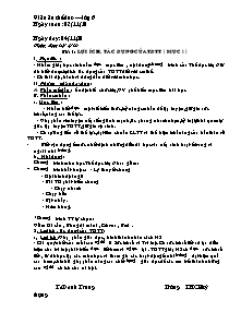 Giáo án Thể dục Lớp 6 - Chương trình cả năm - Năm học 2010-2011 - Tạ Danh Trung