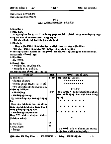 Giáo án Thể dục Lớp 6 - Chương trình cả năm - Năm học 2012-2013 - Vũ Duy Toàn