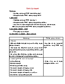 Giáo án Thể dục Lớp 6 - Tiết 1: Lý thuyết (Chuẩn kiến thức)