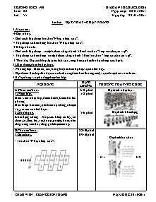 Giáo án Thể dục Lớp 6 - Tiết 55: Bật nhảy - Chạy nhanh - Năm học 2010-2011 - Trần Chiến Thắng