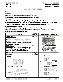 Giáo án Thể dục Lớp 6 - Tiết 58: Bật nhảy - Đá cầu - Năm học 2010-2011 - Trần Chiến Thắng