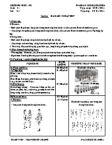 Giáo án Thể dục Lớp 6 - Tiết 63: Đá cầu - Chạy bền - Năm học 2010-2011 - Trần Chiến Thắng