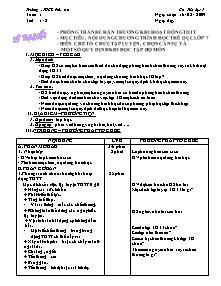 Giáo án Hoạt động ngoài giờ Lên Lớp 8 - Tiết 1+2 - Năm học 2012-2013 - Nguyễn Thị Hồng Linh