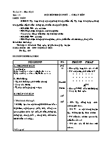 Giáo án Lớp 6 - Tuần 10 - Bản đẹp 3 cột