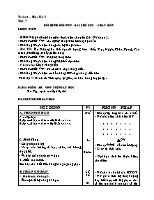 Giáo án Lớp 6 - Tuần 4 - Bản đẹp 3 cột