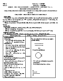 Giáo án môn Thể dục Lớp 7 - Tiết 4: ĐHĐN - Chạy nhanh - Chạy bền