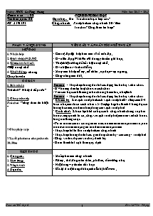 Giáo án Thể dục Khối 6 - Tiết 55+56 - Năm học 2012-2013 - Lê Văn Phụng