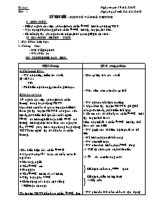 Giáo án Thể dục Khối 7 - Bản đẹp 2 cột - Năm học 2012-2013