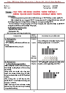 Giáo án Thể dục Khối 7 - Chương trình cả năm - Năm học 2009-2010 - Phạm Ngọc Hoan