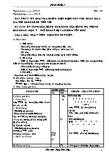 Giáo án Thể dục Khối 7 - Tiết 49: Bật nhảy; Đá cầu; Chạy bền - Năm học 2010-2011