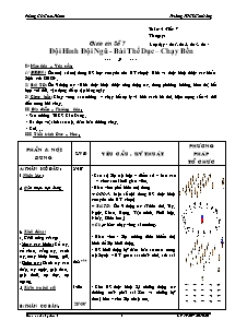 Giáo án Thể dục Lớp 6 - Chương trình cả năm - Trần Văn Thòn