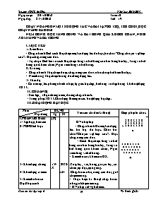 Giáo án Thể dục Lớp 6 - Tiết 19 - Năm học 2011-2012 - Võ Đình Quốc