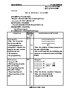 Giáo án Thể dục Lớp 6 - Tiết 31: Bóng đá - Chạy bền - Năm học 2009-2010 - Lâm Duy Phong