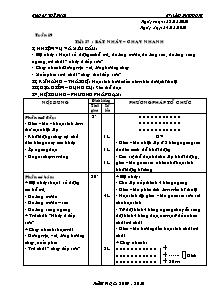 Giáo án Thể dục Lớp 6 - Tiết 37: Bật nhảy - Chạy nhanh - Năm học 2009-2010 - Lâm Duy Phong