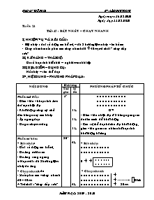 Giáo án Thể dục Lớp 6 - Tiết 45: Bật nhảy - Chạy nhanh - Năm học 2009-2010 - Lâm Duy Phong