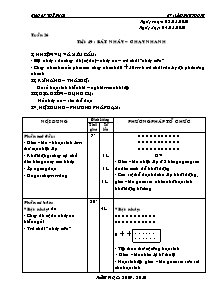 Giáo án Thể dục Lớp 6 - Tiết 49: Bật nhảy - Chạy nhanh - Năm học 2009-2010 - Lâm Duy Phong