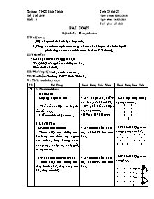 Giáo án Thể dục Lớp 6 - Tiết 55: Bật nhảy - Chạy nhanh - Trường THCS Bình Thành - Năm học 2009-2010