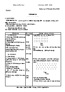 Giáo án Thể dục Lớp 6 - Tiết 63: Ném bóng - Năm học 2009-2010 - Ngô Trí Tiến