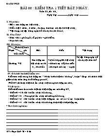 Giáo án Thể dục Lớp 7 - Bài 66: Kiểm tra 1 tiết Bật nhảy - Phạm Khắc Trí