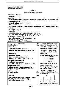 Giáo án Thể dục Lớp 7 - Bản đẹp 3 cột - Vũ Trung Quân