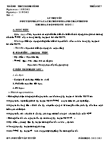 Giáo án Thể dục Lớp 7 - Bản đẹp 4 cột - Năm học 2012-2013 - Nguyễn Văn Tuyển