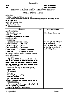 Giáo án Thể dục Lớp 7 - Chương trình cả năm - Năm học 2010-2011 - Võ Ngọc Hạnh