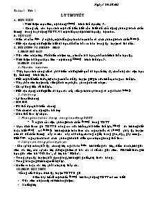 Giáo án Thể dục Lớp 7 - Chương trình học cả năm (Chuẩn kiến thức)