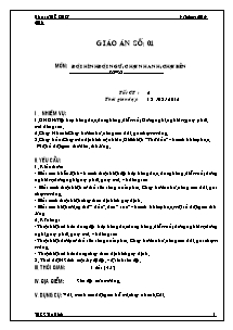 Giáo án Thể dục Lớp 7 - Tiết 2: Đội hình đội ngũ; Chạy nhanh; Chạy bền - Năm học 2012-2013 - Nguyễn Thanh Danh