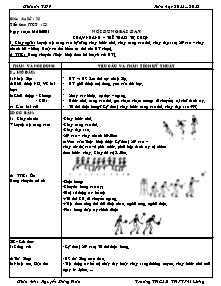 Giáo án Thể dục Lớp 7 - Tiết 23 - Năm học 2011-2012 - Nguyễn Đăng Hoà