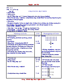 Giáo án Thể dục Lớp 7 - Tiết 26: Chạy ngắn - Bật nhảy - Nguyễn Anh Đức