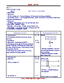 Giáo án Thể dục Lớp 7 - Tiết 37: Bật nhảy - Chạy bền - Nguyễn Anh Đức