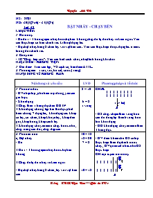 Giáo án Thể dục Lớp 7 - Tiết 42: Bật nhảy - Chạy bền - Nguyễn Anh Đức