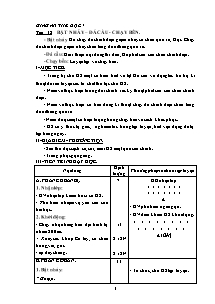 Giáo án Thể dục Lớp 7 - Tiết 45+46 - Nguyễn Phùng Hảo