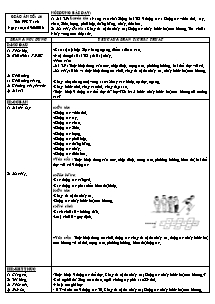 Giáo án Thể dục Lớp 7 - Tiết 46 - Năm học 2012-2013