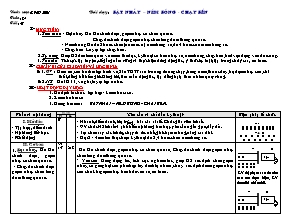 Giáo án Thể dục Lớp 7 - Tiết 47: Bật nhảy - Ném bóng - Chạy bền