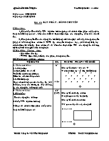 Giáo án Thể dục Lớp 7 - Tiết 49+50- Năm học 2011-2012 - Vũ Trung Quân