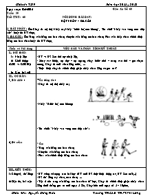 Giáo án Thể dục Lớp 7 - Tiết 60 - Năm học 2011-2012 - Nguyễn Đăng Hoà
