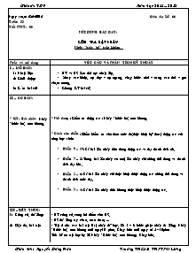 Giáo án Thể dục Lớp 7 - Tiết 66 - Năm học 2011-2012 - Nguyễn Đăng Hoà