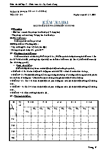 Giáo án Thể dục Lớp 7 - Tuần 17 - Năm học 2011-2012 - Lê Thị Thanh Giang