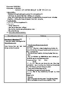 Giáo án Thể dục Lớp 7 - Tuần 24 - Năm học 2012-2013