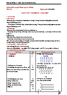 Giáo án Thể dục Lớp 7 - Tuần 27 - Năm học 2011-2012 - Lê Thị Thanh Giang