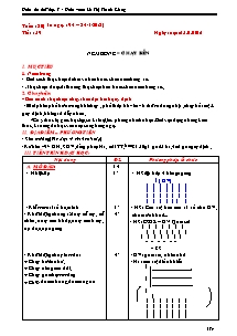 Giáo án Thể dục Lớp 7 - Tuần 30 - Năm học 2011-2012 - Lê Thị Thanh Giang